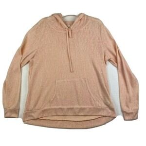 Weatherproof Hoodie Long Sleeve Orange M